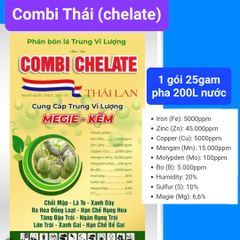Bộ già lá nhanh Hexavill 1l + 07-05-46+TE 1kg + gói 7-5-46 1kg + 2 gói combi ức chế đọt non không gây cháy lá sầu riêng