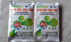 (gói 500g) NPK 20-20-20 : phân bón lá cung cấp dinh dưỡng cây phát triển toàn diện
