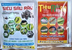 combo trừ sâu rầy rệp và đặc trị côn trùng chích hút: bọ trĩ, rầy xanh, rầy mềm, rầy nhảy, rệp sáp, mát cây, mát bông, không nóng