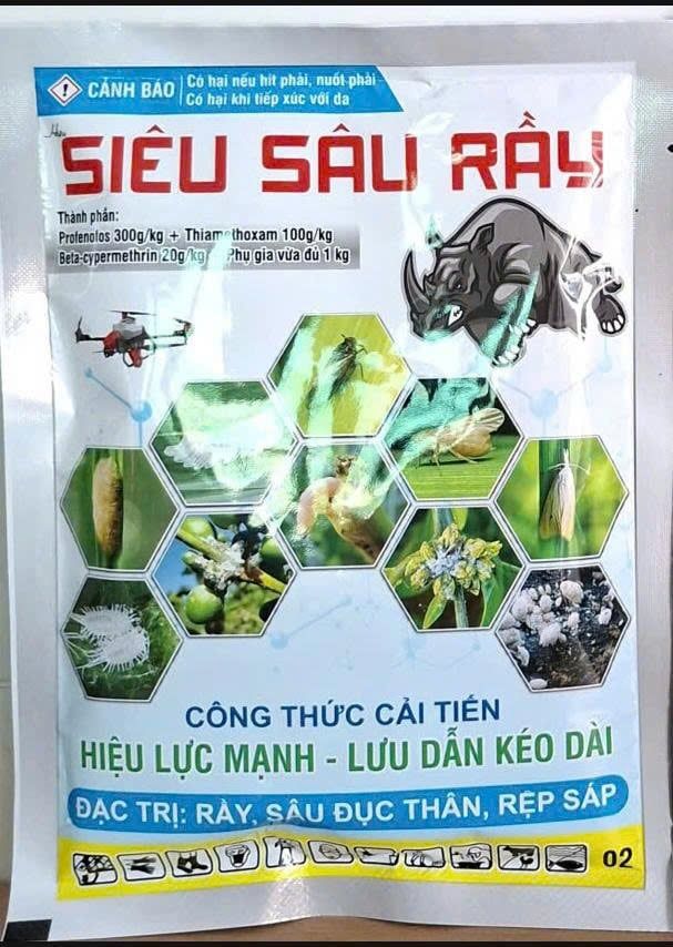 Quản lý sâu rầy rệp như sâu đục thân, rầy xanh, rầy nhảy, rầy phấn trắng, bọ trĩ, rệp sáp. mọt đục cành
