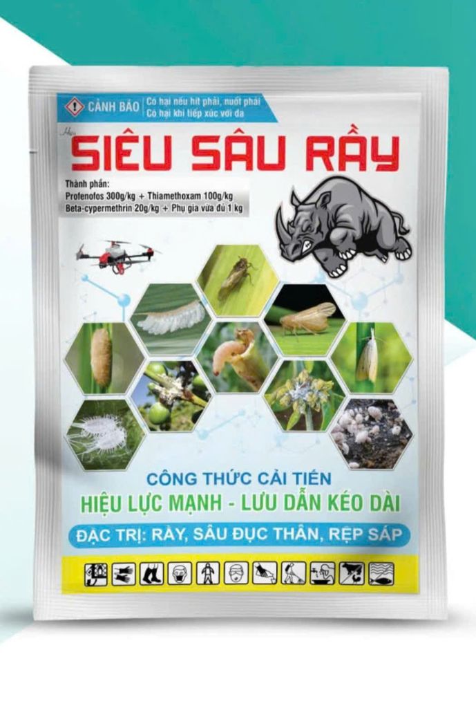 Akulagold 420WP, siêu sâu rầy 100gam: diệt trứng rầy, rệp sáp, sâu đục thân, kiến, rầy xanh, rầy phấn trắng, bọ trĩ