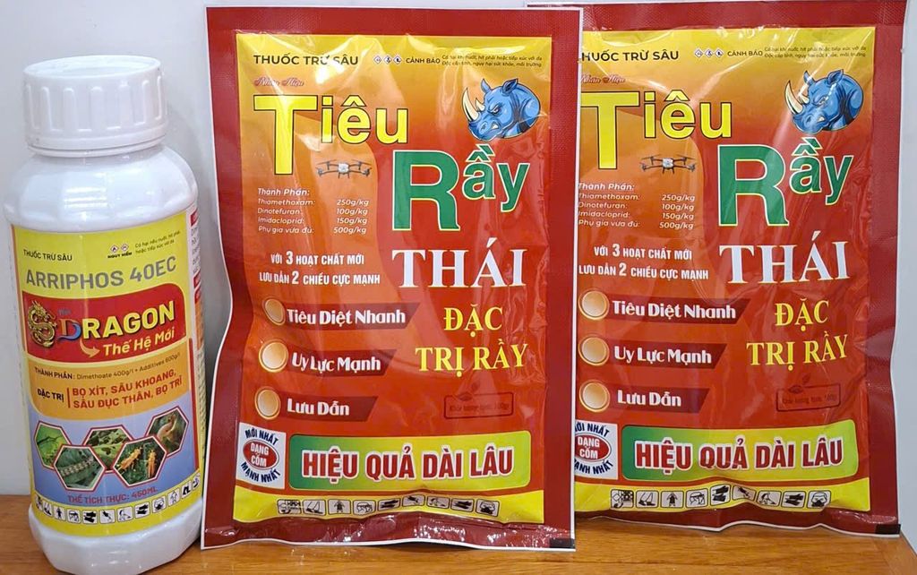 Quản lý sâu rầy rệp như sâu đục thân, rầy xanh, rầy nhảy, rầy phấn trắng, bọ trĩ, rệp sáp. mọt đục cành