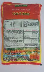 (100gam) Phân bón lá NPK 7-5-46 + TE dạng chelate: giàu kali, vi lượng, hàm lượng kali cao 46%