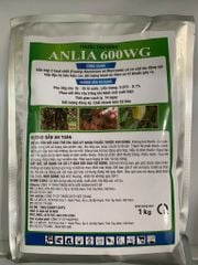 (Gói lớn 1kg) Thuốc trừ bệnh ANLIA 600WG hiệu FUGI NEW 1kg : Fosetyl-aliminium 400g/kg, Mancozeb 200g/kg, phụ gia vừa đủ 1 kg: thuốc trừ bệnh thế hệ mới, bột trắng, siêu mịn, sạch bệnh, xanh cây, mướt lá