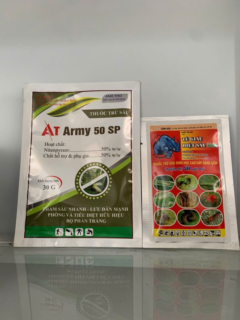 Bộ đôi trừ bọ trĩ mai - Trừ bọ trĩ, rệp sáp, sâu ăn lá và sâu ăn bông trên cây mai