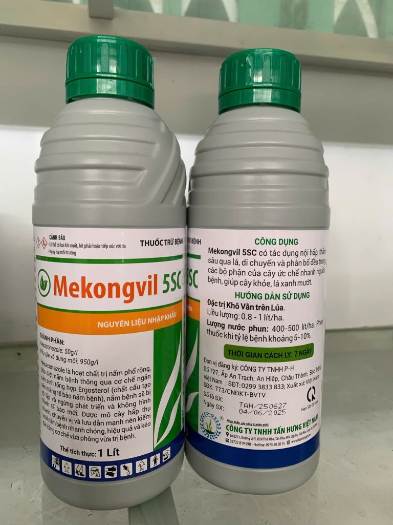 Thuốc trừ bệnh Mekongvil 5sc : phòng ngừa nấm bệnh, chặn đọt sầu riêng