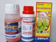 Rửa mắt cua sầu riêng, bảo vệ mầm hoa sầu riêng không bị nấm bệnh tấn công, bông  không bị đen