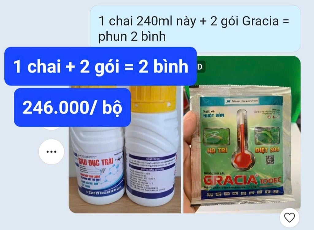 Đặc trị sâu hành đã kháng thuốc, trừ sâu xanh da láng trên hành