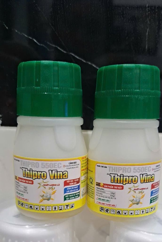 (40ml và 450ml) Thuốc Trừ Sâu THIPRO 550EC Hiệu Thipro Vina: mát cây, không nóng, trừ rầy cánh trắng, rầy nâu