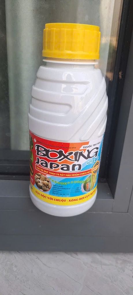 (450ml) Thuốc trừ sâu BOXING JAPAN 405EC phòng trừ đục thân, muỗi hành, rầy nâu, rầy phấn trắng gây hại lúa, độc với chuột