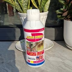 (CHAI 1 LÍT) PHÂN BÓN LÁ LÂN - VI LƯỢNG GA41 AGRJ PHOS 999: nứt thân, xì mủ, lở cổ rễ, thối quả, khô ngọn