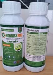 (Chai 500ml) Phân Bón Hữu Cơ ORGANISK MAX TẢO BIỂN: kích rễ; phục hồi cây; mập cơi, mập chồi, xanh lá, to lá, dày lá; dưỡng bông, mập bông, giảm rụng trái non; tăng chất lượng trái; giải độc đất, giảm tress cây trồng
