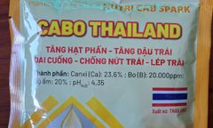 (100gam) Phân bón lá NUTRI CAB SPARK - Canxi Bo Thái 100gam: Xuất xứ Thái Lan: ra hoa đồng loạt, hạn chế rụng hoa, rụng trái non, hạn chế sượng trái