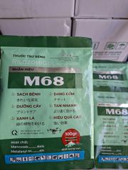 (Gói 100g) Thuốc Trừ Bệnh M68 RILDZOMIGOL SUPER 68WG: sạch bệnh, dưỡng cây, xanh lá, dạng cốm, tan nhanh, hiệu quả cao