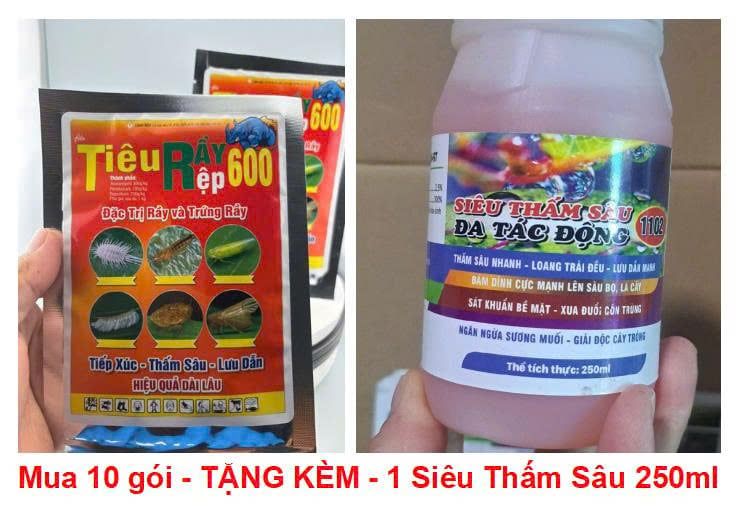 Tiêu rầy rệp 80gam, Chavez 600wp: trừ Rầy xanh, rầy nhảy, rầy phấn, rầy nâu, Rệp sáp, bọ trĩ, Bọ Xít - Diệt Trứng Và Côn Trùng Chích Hút