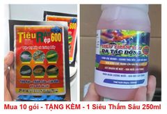 Tiêu rầy rệp 80gam, Chavez 600wp: trừ Rầy xanh, rầy nhảy, rầy phấn, rầy nâu, Rệp sáp, bọ trĩ, Bọ Xít - Diệt Trứng Và Côn Trùng Chích Hút