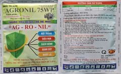 Bộ Giải Pháp 1 gói SẠCH BỆNH 1102 + 1 gói AGRONIL: đặc trị sương mai, cháy lá, đốm lá trên cây dưa hấu