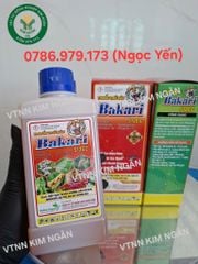 (Chai 450ml) Bakari 512EC, phòng trừ rệp sáp, sâu vẽ bùa, nhện đỏ, sùng hà, bọ hà, bọ trĩ, sạch ruồi