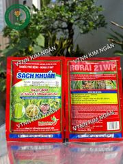 Sạch Khuẩn 21WP, Rorai 21Wp 25gam, 100gam, 250gam: trừ nấm khuẩn gây thối nhũn, thán thư, loét, sẹo, héo xanh, vàng lá