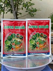Thuốc trừ bệnh MIKSABE 100WP, hiệu SUPER KHUẨN 100gam: trừ thối quả, héo xanh, loét, sẹo, héo rũ cây con, đốm lá, thối gốc, thối nhũn
