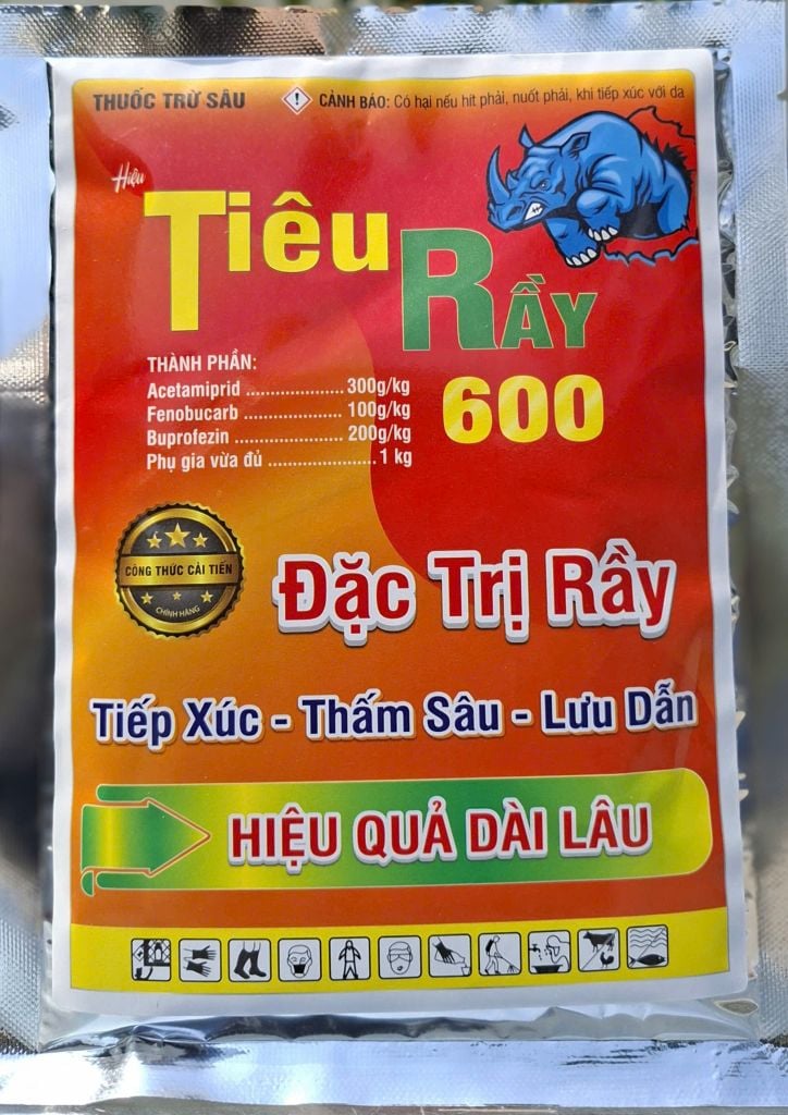 Tiêu Rầy 80gam, Chavez 600wp: trừ Rầy xanh, rầy nhảy, rầy phấn, rầy nâu, Rệp sáp, bọ trĩ, Bọ Xít - Diệt Trứng Và Côn Trùng Chích Hút