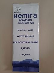 (Gói 500g) Phân bón lá KEMIRA - KALI TRẮNG của Thụy Điển: KEMIRA - POTASSIUM SULPHATE WS 0-0-51+18(S)
