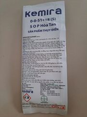 (Gói 500g) Phân bón lá KEMIRA - KALI TRẮNG của Thụy Điển: KEMIRA - POTASSIUM SULPHATE WS 0-0-51+18(S)