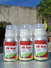 (Chai 100ml) Thuốc Trừ Sâu CK SAM 35SC [Chuyên Lúa] đặc trị Sâu đục thân, Sâu cuốn lá: Sự kết hợp độc đáo của 2 hoạt chất Chlorfenapyr & Ivermectin: lưu dẫn, thấm sâu, sâu ngừng ăn ngay sau phun.