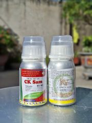 (Chai 100ml) Thuốc Trừ Sâu CK SAM 35SC [Chuyên Lúa] đặc trị Sâu đục thân, Sâu cuốn lá: Sự kết hợp độc đáo của 2 hoạt chất Chlorfenapyr & Ivermectin: lưu dẫn, thấm sâu, sâu ngừng ăn ngay sau phun.