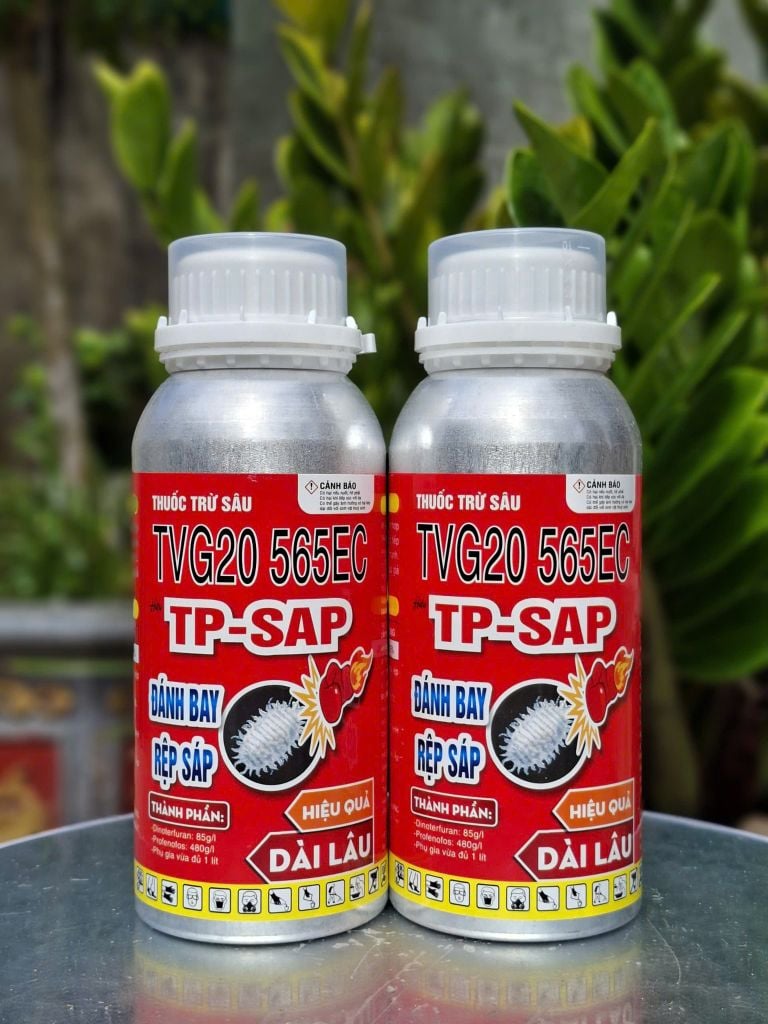 TVG 20 565EC, TP SAP: Đặc trị sâu đục thân lúa, bọ trĩ, Bọ xít hôi, rầy phấn trắng, bù hút chích hút bông lúa - KHÔNG NÓNG