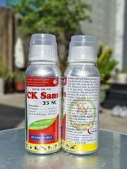 (Chai 240ml) Thuốc Trừ Sâu CK SAM 35SC [Chuyên Lúa] đặc trị Sâu đục thân, Sâu cuốn lá: Sự kết hợp độc đáo của 2 hoạt chất Chlorfenapyr & Ivermectin: lưu dẫn, thấm sâu, sâu ngừng ăn ngay sau phun.
