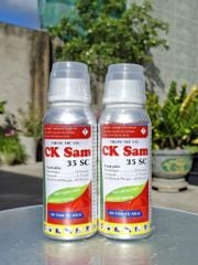 (Chai 240ml) Thuốc Trừ Sâu CK SAM 35SC [Chuyên Lúa] đặc trị Sâu đục thân, Sâu cuốn lá: Sự kết hợp độc đáo của 2 hoạt chất Chlorfenapyr & Ivermectin: lưu dẫn, thấm sâu, sâu ngừng ăn ngay sau phun.