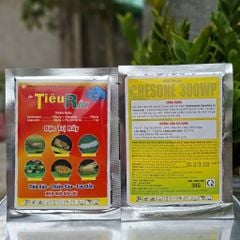 Thuốc trừ sâu CHESONE 300WP hiệu TP-RAY (100g) & TIÊU RẦY (30g): đặc trị bọ xít muỗi hại điều, bọ trĩ, phấn trắng, rầy, rệp sáp, và rệp muội, rầy xanh