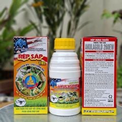 (450ml) Akulagold 260EW hiệu Rệp Sáp 1102:  trừ rệp sáp, ruồi vàng, bọ xít, rệp muội, sâu đục thân, muỗi hành,  rầy phấn trắng lúa, bọ trĩ gây hại lúa