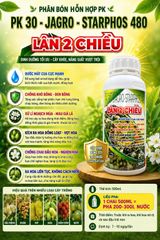 500ml) Lân 2 chiều - lân nước: lưu dẫn 2 chiều, rửa mắt cua, chống khô bông - đen bông, kích ra hoa đồng loạt, mau già lá sầu riêng