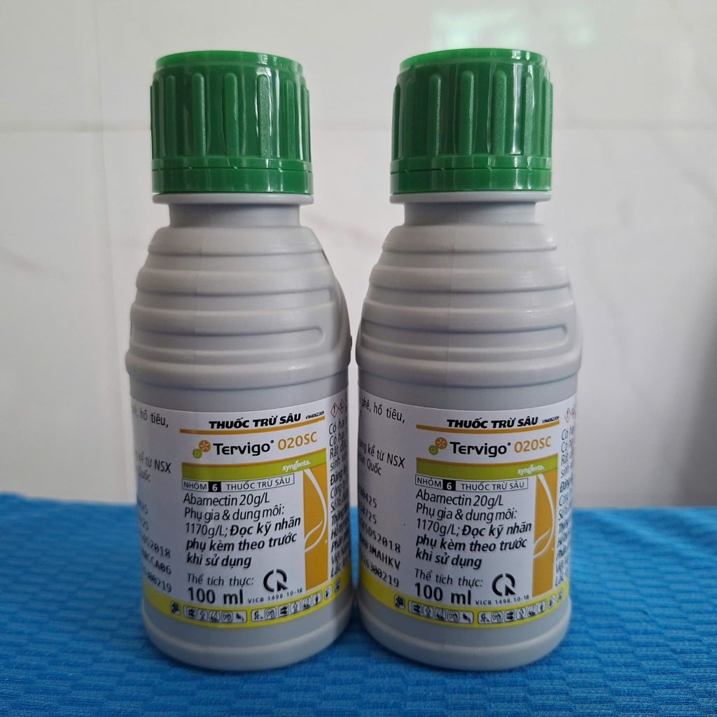 (100ml) Thuốc đặc trị tuyến trùng Tervigo 020SC gây hại cà phê, hồ tiêu, thanh long, sầu riêng, khoai tây và cam