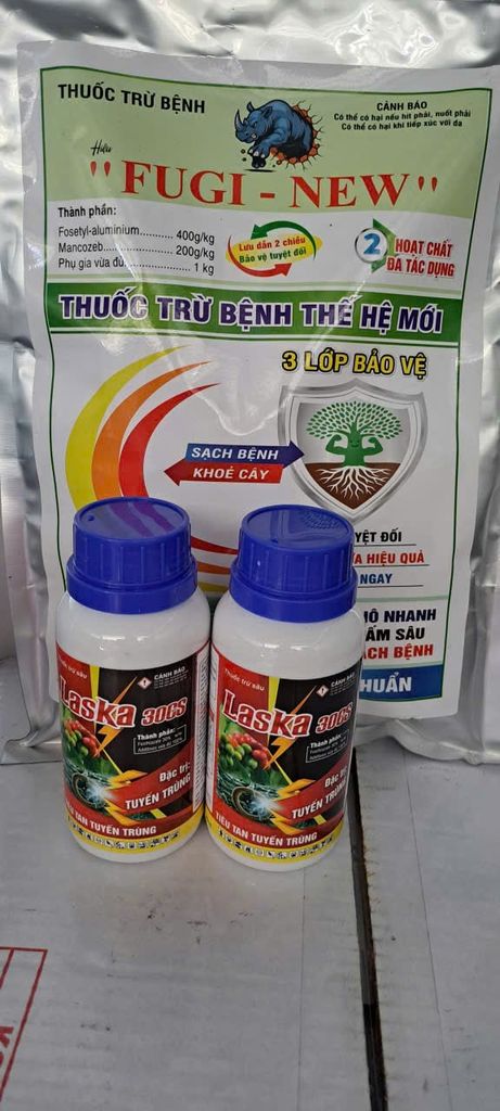 Phòng trị tuyến trùng và làm lành các vết thương do tuyến trùng gây hại, ngăn ngừa sưng rễ, thối rễ  và vàng lá
