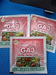 Viên sủi GA3 - Thuốc kích thích sinh trưởng ZHIGIP-4TP 5gam: kích lớn trái, to hạt lúa, to củ đạt năng suất cao