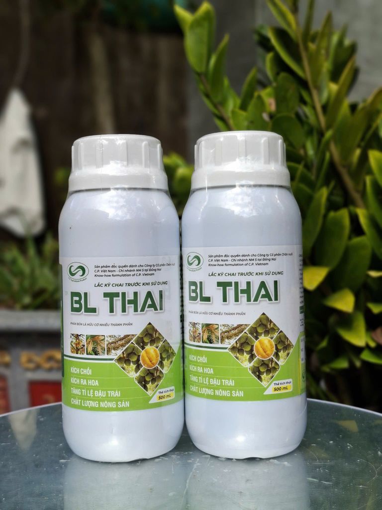 (Chai 500ml) Phân Bón Hữu Cơ TP BL THAI 500ml/Chai - Kích chồi, kích ra hoa, tăng tỉ lệ đậu trái, tăng chất lượng nông sản