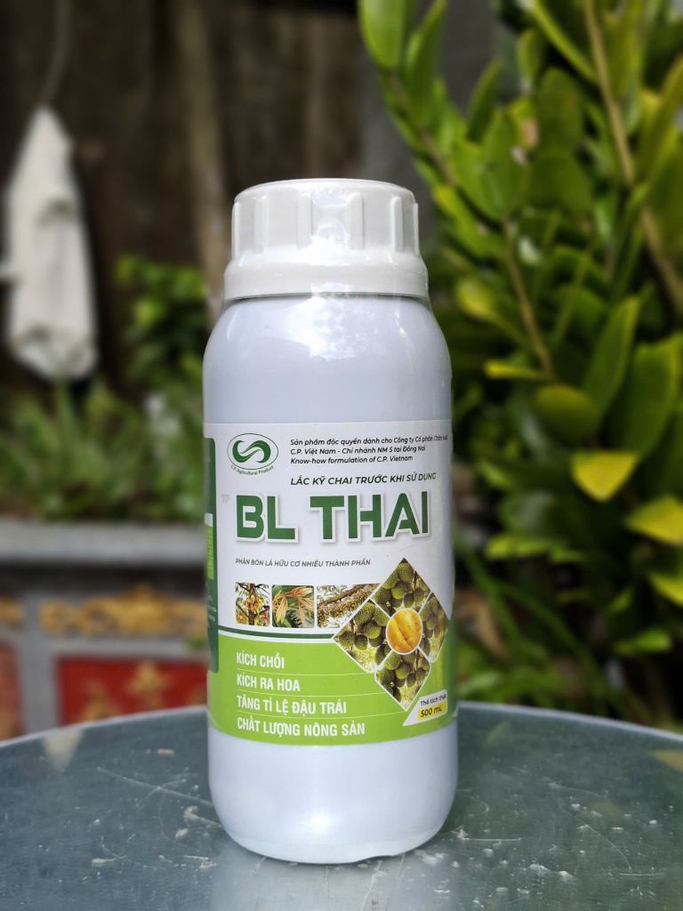 (Chai 500ml) Phân Bón Hữu Cơ TP BL THAI 500ml/Chai - Kích chồi, kích ra hoa, tăng tỉ lệ đậu trái, tăng chất lượng nông sản