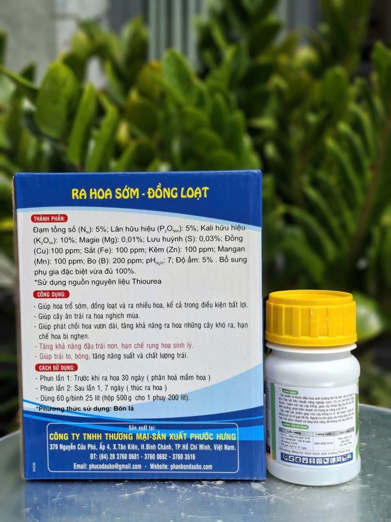 Bộ đôi rước mắt cua trên sầu riêng: ĐẦU BÒ FOLI 4 + NEWBRA 0.01SL: ra hoa sớm, đồng loạt; điều hòa sinh trưởng cây trồng giai đoạn ra hoa