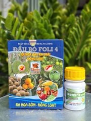 Bộ đôi rước mắt cua trên sầu riêng: ĐẦU BÒ FOLI 4 + NEWBRA 0.01SL: ra hoa sớm, đồng loạt; điều hòa sinh trưởng cây trồng giai đoạn ra hoa