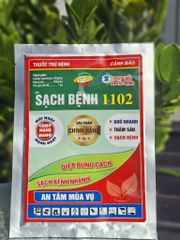 Thuốc trừ bệnh thối ngó cây sen, thối lá và thối rễ sen: Fugi max 25g và Sạch bệnh 1102 50g VÀ Poner 10gam