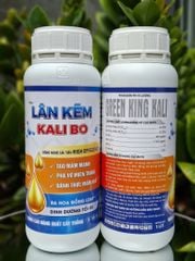 (Chai 1L) Phân bón lá PK- Vi Lượng Green King Kali - Hiệu LÂN KẼM KALI BO: công nghệ cải tiến. Tạo mầm mạnh, phá vỡ miên trạng, đánh thức mầm hoa, ra hoa đồng loạt, dinh dưỡng tối ưu, nâng cao năng suất cây trồng