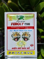 (Gói 10g) Thuốc trừ sâu FEROLY 125WG hiệu HAI ĐẦU HỔ trừ sâu cuốn lá trên lúa và các loại cây trồng