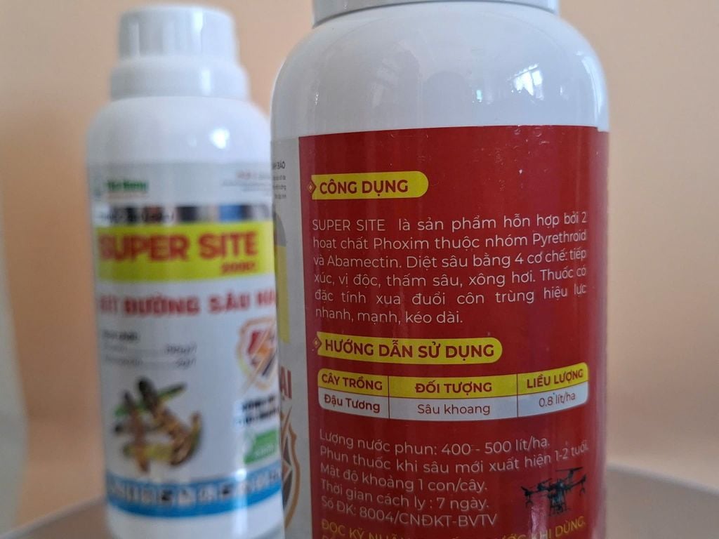 (Chai 480ml) Thuốc Trừ Sâu SUPER SITE 200EC: Bít Đường Sâu Hại, diệt sâu bằng 4 cơ chế tiếp xúc, vị độc, thấm sâu, xông hơi.