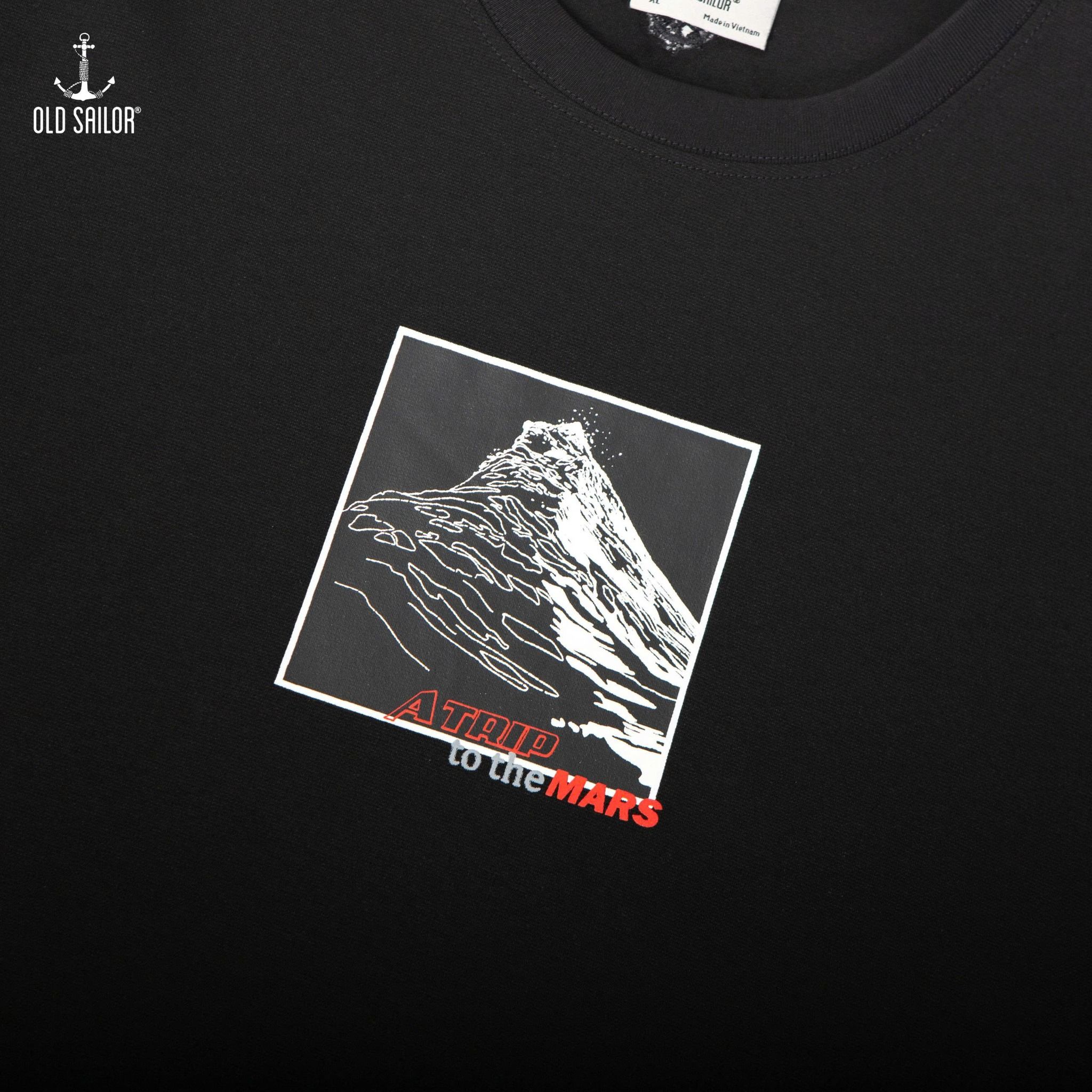  Áo Thun Nam Old Sailor -  ATrip  Tee - 33052 - Big Size Upto 140kg 