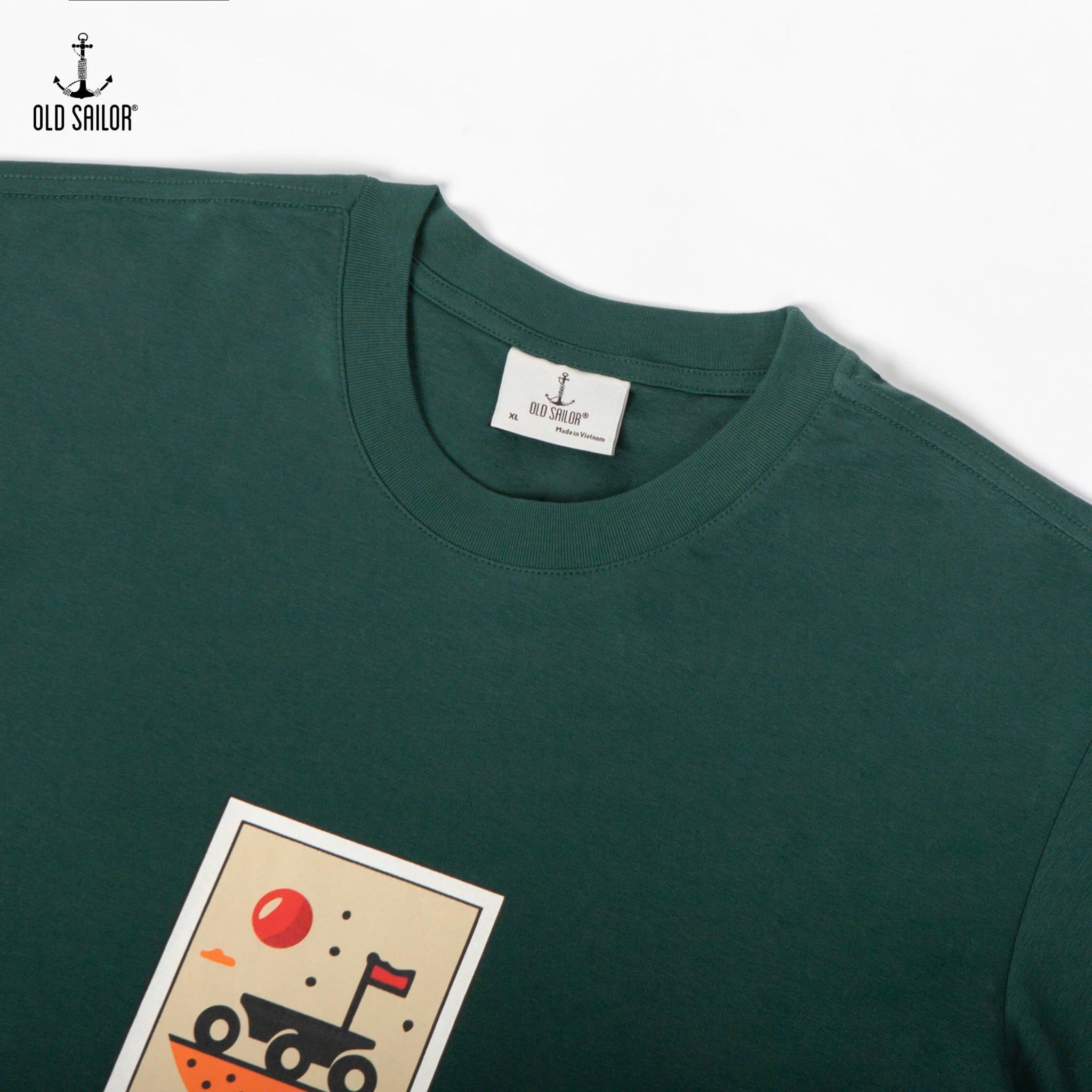  Áo Thun Nam Rover  Old Sailor - ATLE 88656 - Big size upto 5XL 