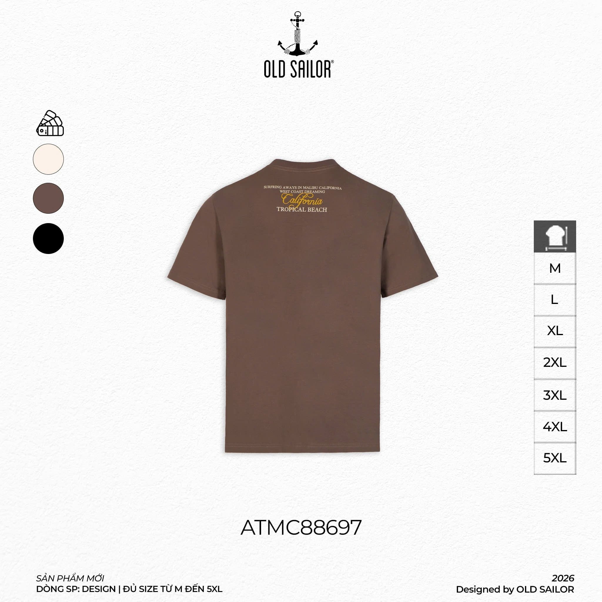  Áo Thun Nam Osl Paradise Tee - 88697 - Big Size Upto 5XL 