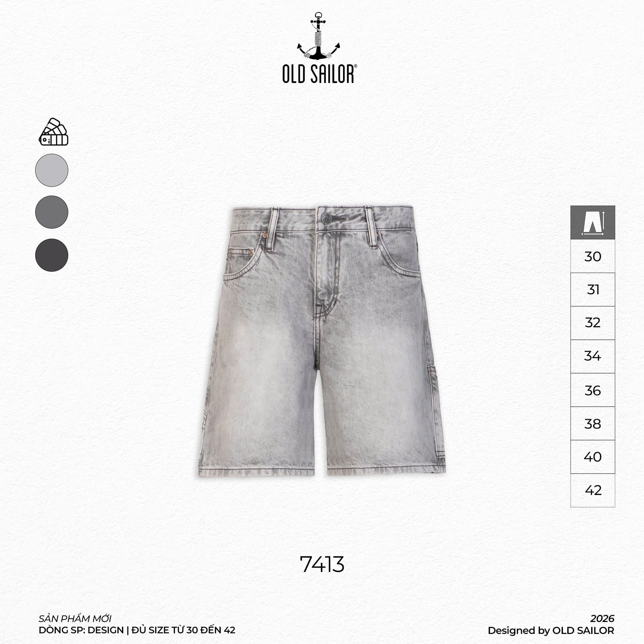  Quần Short Nam Osl Active Short - 7413 - Big Size Upto 140KG 